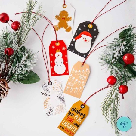TAG NAVIDAD MODELO D - 24UND