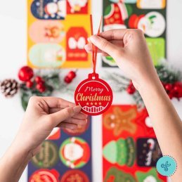 TAG NAVIDAD MODELO E - 24UND