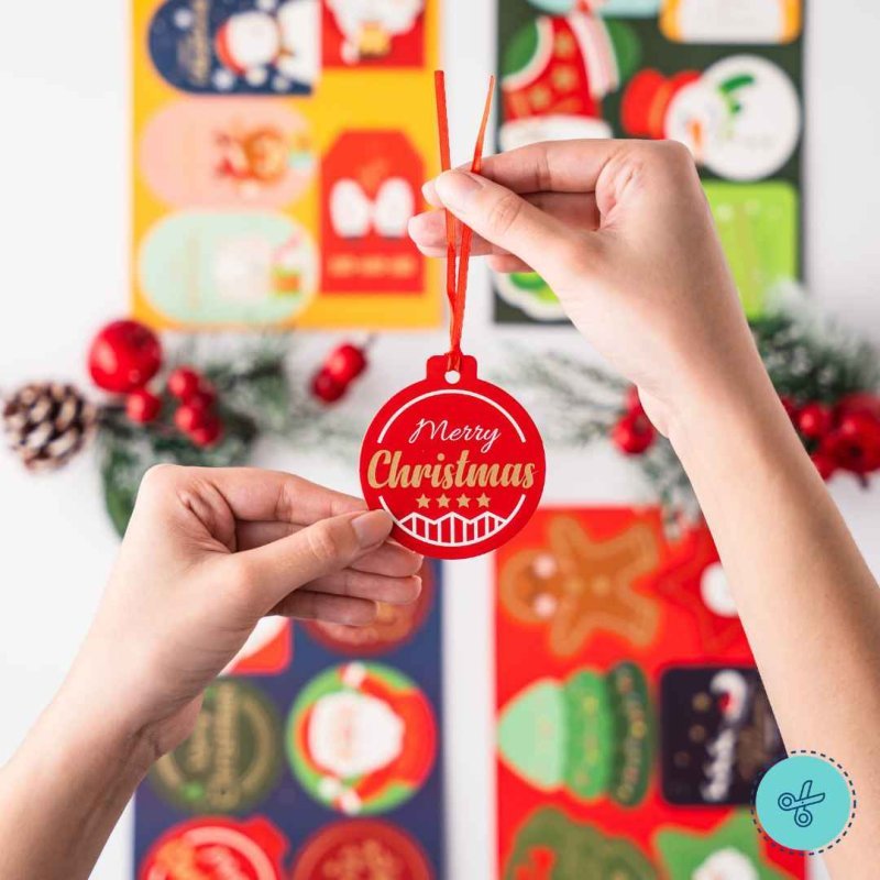 TAG NAVIDAD MODELO E - 24UND