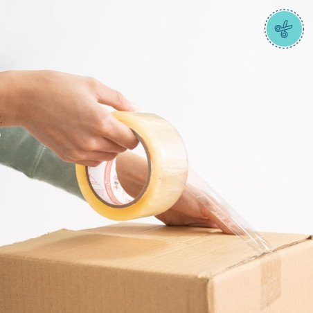 TAPE DE EMBALAR 2" X 80m, 50MICRAS