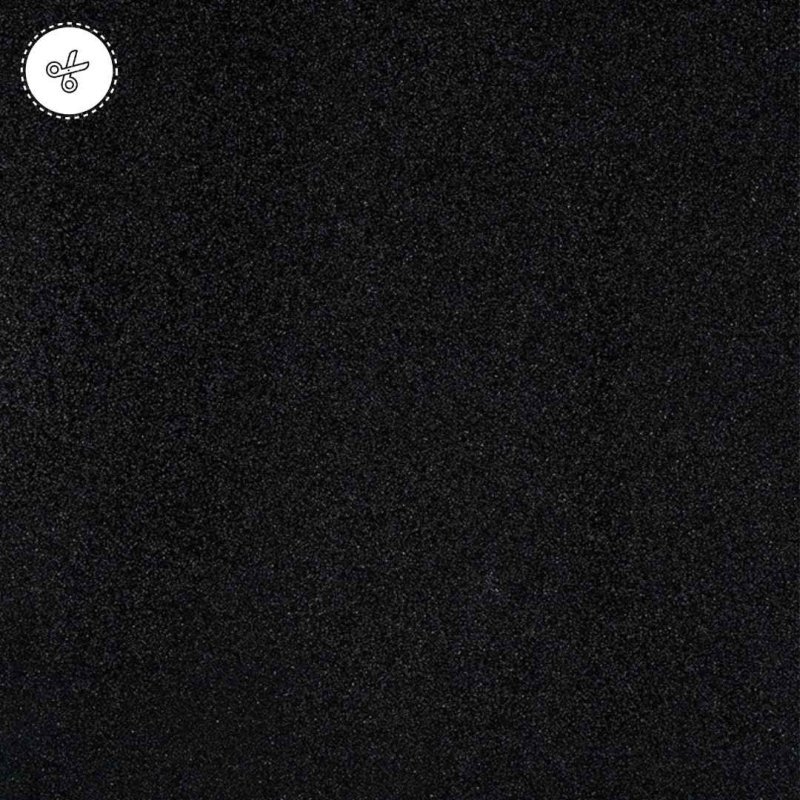CART GLITTER REALLY BLACK 210g 12"X12"