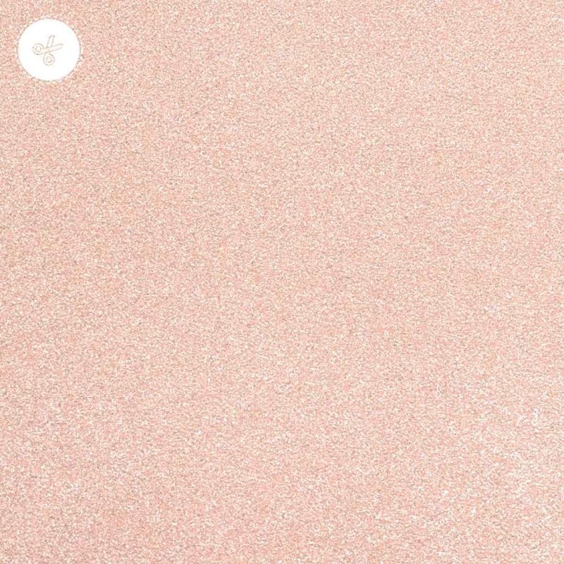 CART GLITTER PEACH 180g 12"X12"