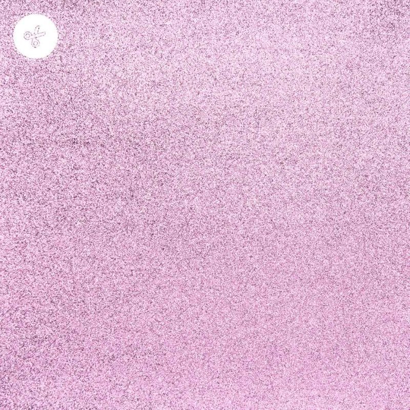 CART GLITTER ROSADO 210g 10"X10 1/2"
