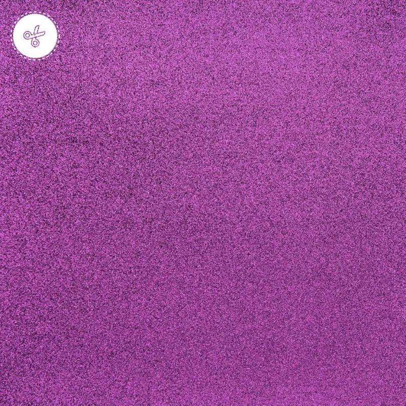 CART GLITTER MORADO 210g 10"X10 1/2"