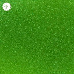 CART GLITTER VERDE 180g 12"X12"