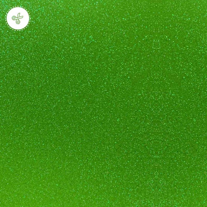 CART GLITTER VERDE 180g 12"X12"