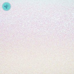 CART GLITTER BLANCO 210g 12"X12"