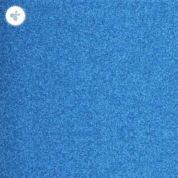 CART GLITTER AZUL 210g 10"X10 1/2"