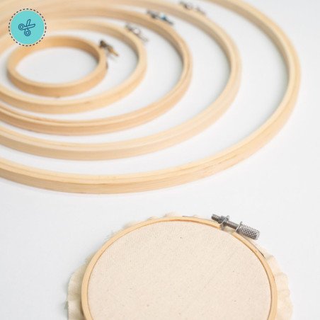 TAMBOR DE MADERA 4"