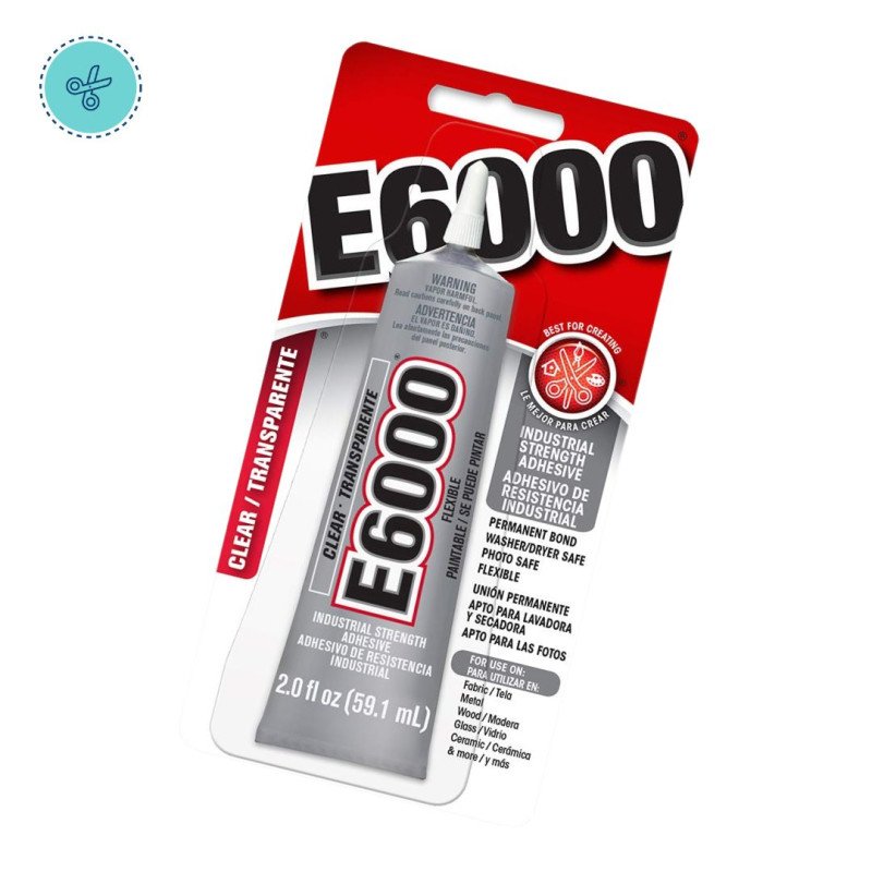 PEGAMENTO INDUSTRUAL E6000  2OZ /59.1ML