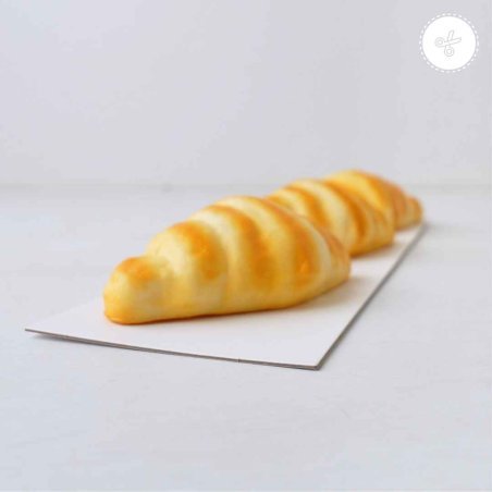 BASE BLANCA PARA PAN DE JAMON  45.5x11.5 CM - PAQ 12 UNDS