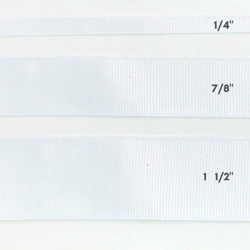 CINTA GRO 7/8" BLANCO 50yd