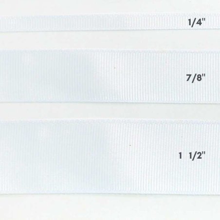 CINTA GRO 7/8" BLANCO 50yd
