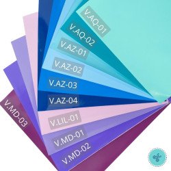 VINIL LISO AQUA 01   12"X12"