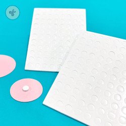 PUNTOS DOBLE CONTACTO CIRCULARES  0.25"/6.3MM 264UNDS