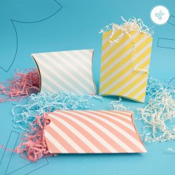 PILLOW BOXES CORAL 18.5x13.5x3.5cms  6UNDS PB037