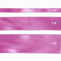CINTA SATIN 1/4" FUCSIA 50yd