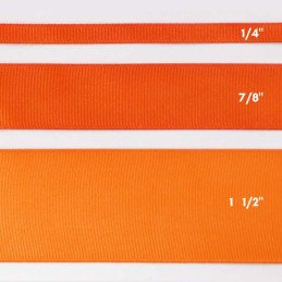 CINTA GRO 1/4" NARANJA CALABAZA 50yd
