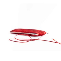 CORDON ELASTICO METAL ROJO 1.5mm 36 yd