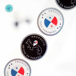 STICKERS HECHO PTY MAPA, CR-4-PTY01, 500 UND, 1.5"