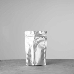 BOLSAS DE CAFE STAND UP 250g PLATEADAS (50und)
