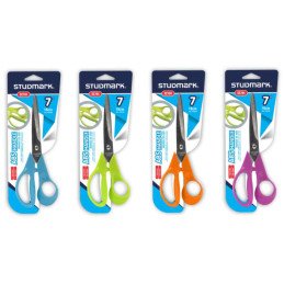 TIJERAS 7" NARANJA (SC704)