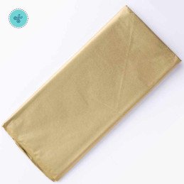 TISSUE DORADO, 10 pliegos, 20x26"