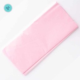TISSUE LISO ROSADO, 10 pliegos, 20x26"