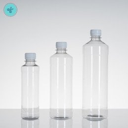 BOTELLA PET ALCOHOL 8oz - 236ml (12und)