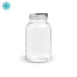 TARROS DE VIDRIO 33.8oz / 1 L(12und)