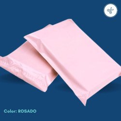 MAILER BAG L ROSADO 32X45CMS 12.6"X17.7" 100UNDS